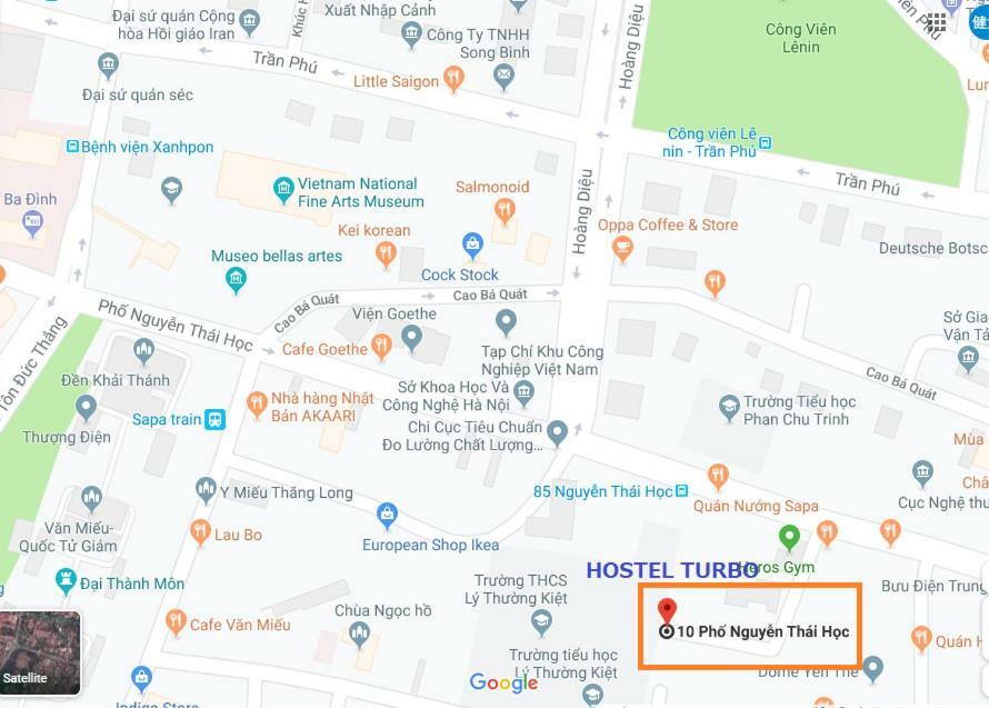Hostel Turbo ฮานอย ภายนอก รูปภาพ